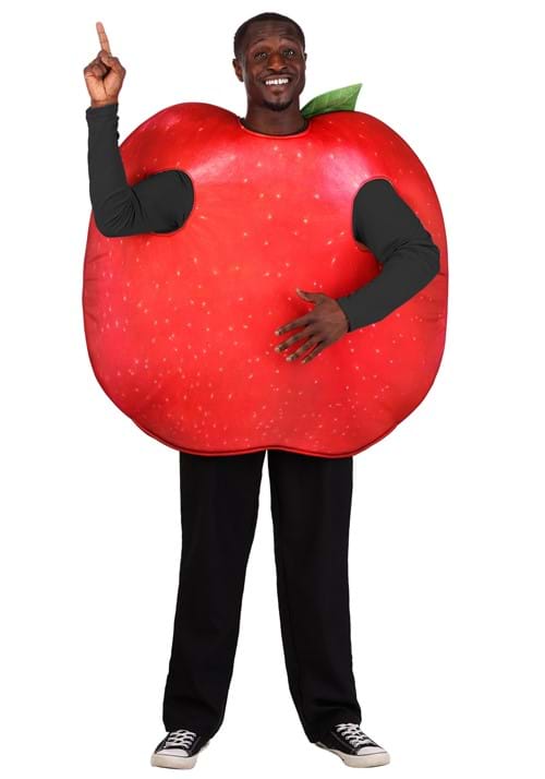 Adult Red Apple Sandwich Board Costume