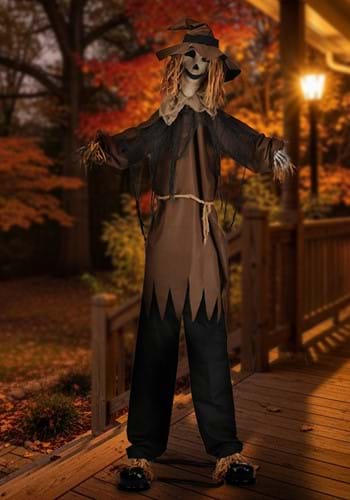 8FT Animated Hellgore the Haunted Scarecrow Decoration Main