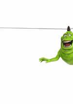 15-Inch Hanging Swinging Slimer Ghostbusters Decoration 2