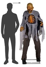 5.9 ft. Lumbering Zombie Animatronic Decoration Alt 5