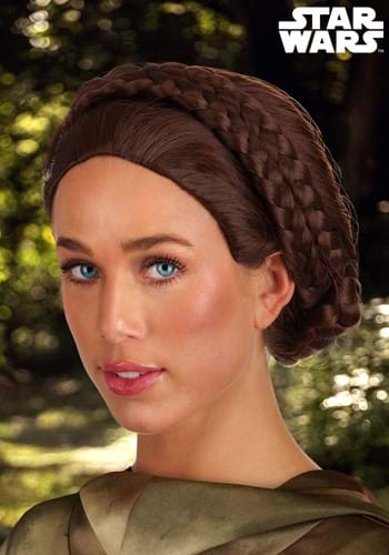 Deluxe Womens Star Wars Endor Battle Leia Costume Wig