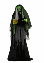 Curse-Casting Witch Animatronic Decoration Alt 3