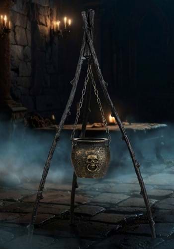 Witch Rustic Cauldron Decoration UPD