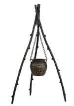Witch Rustic Cauldron Decoration Alt 1