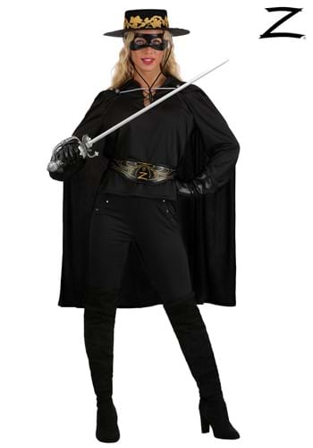 Lady Zorro Costume for Women