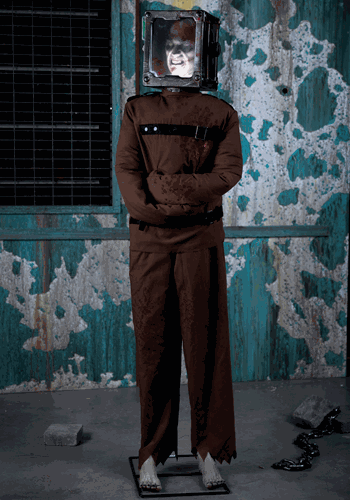 6FT Animated Boxhead Torture Demon Decoration