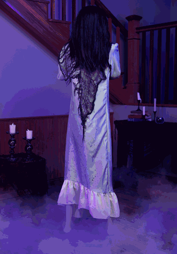 Animatronic Exorcism Emily Broken Girl Decoration