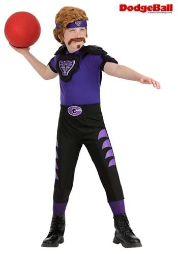 Dodgeball Purple Cobra Boys Costume