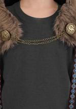 Black Faux Fur Collar Viking Kids Costume Cape Alt 5