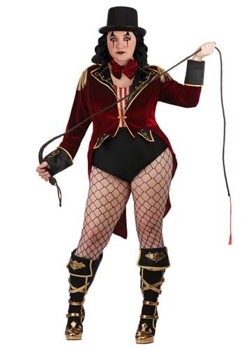 Plus Size Dark Ringmaster Womens Costume