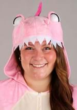 Plus Size Pink Dinosaur Onesie Costume Alt 4