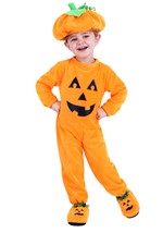 Toddler Pumpkin Chunkin Costume Alt 1