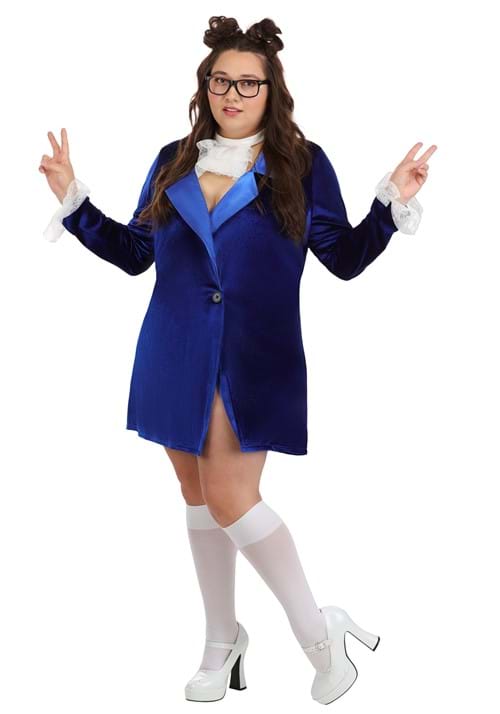 Plus Size 60s Swinger Womens Costume
