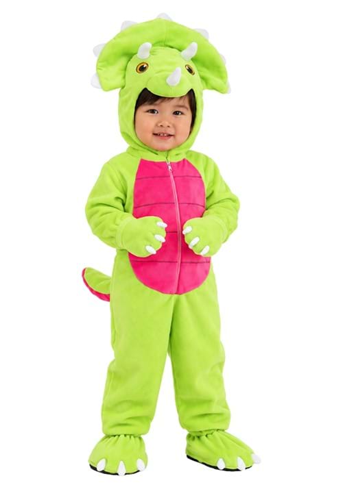 Toddler Tiny Triceratops Costume 1