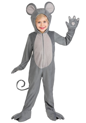 Grey Baby Mouse Toddler Costume 2
