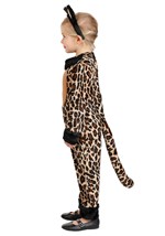 Toddler Girl's Leaping Leopard Costume Alt 8