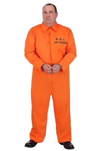 Plus Adult Classic Prisoner Costume
