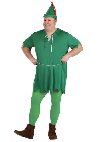 Plus Size Storybook Peter Pan Mens Costume