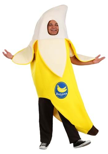 Plus Size Peeled Banana Adult Costume