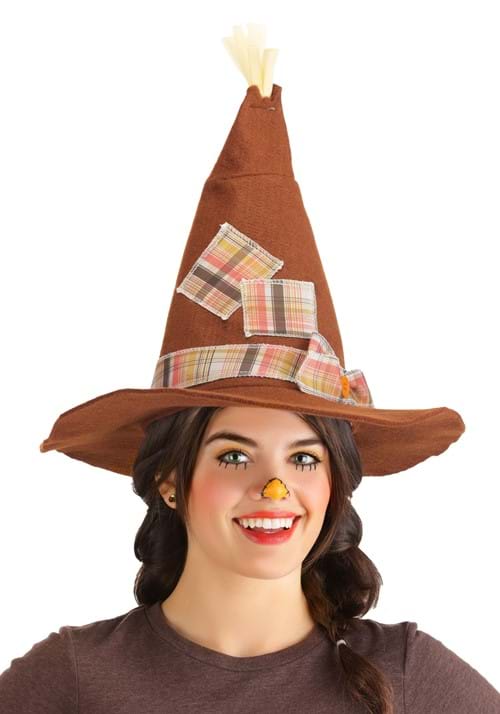 Scarecrow Patched Adult Hat