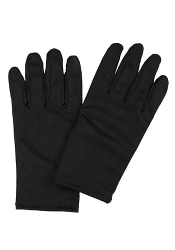 Classic Adult Black Costume Gloves