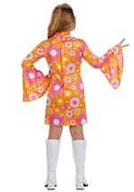 Girls Far Out Flower Dress Costume Alt 5