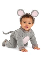 Infant Cozy Mouse Costume Alt 1