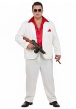 Plus Size Suave 80s Gangster Men's Costume upd