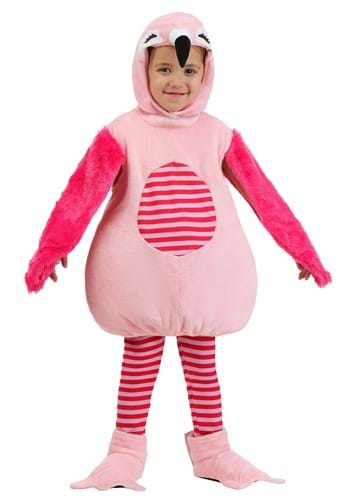 Girls Pink Flamingo Toddler Costume