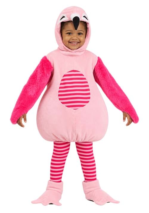 Girls Pink Flamingo Toddler Costume UPD 1