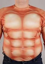 Adult Plus Size Padded Muscle Costume Shirt Alt 2