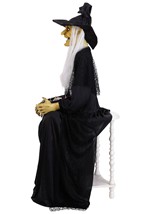 3.5 ft. Seated Candy Bowl Witch Animatronic Decora Alt 6