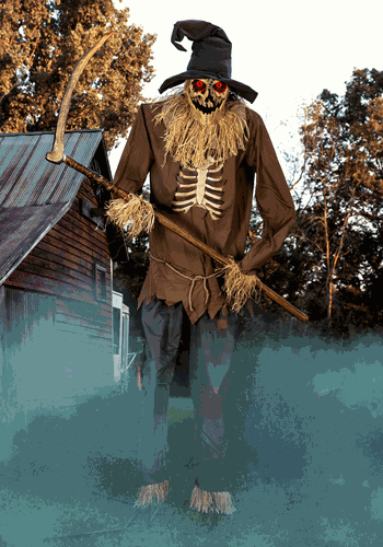 12FT Animatronic Scarecrow Decoration