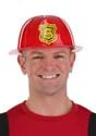 Red Firefighter Costume Helmet for Adults