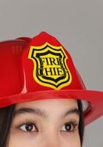 Red Firefighter Costume Helmet for Adults Alt 5