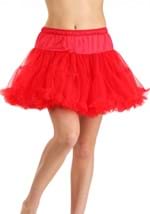 Short Red Costume Petticoat for Women