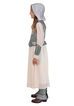 Girl's Shining Silver Joan of Arc Costume Alt 7