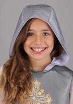Shining Silver Joan of Arc Girls Costume Alt 4