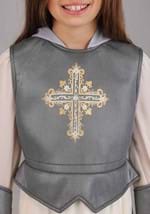 Shining Silver Joan of Arc Girls Costume Alt 5