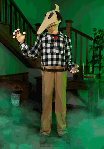 Animatronic Beetlejuice Adam Decoration