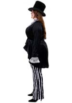 Plus Size Deluxe Dark Mad Hatter Womens Costume Alt 2