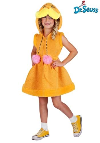 Dr Seuss The Lorax Costume Dress for Girls
