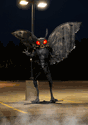 Animatronic Mothman Decoration Main