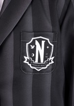 Wednesday Nevermore Girls Costume Alt 1