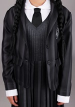 Wednesday Nevermore Girls Costume Alt 3