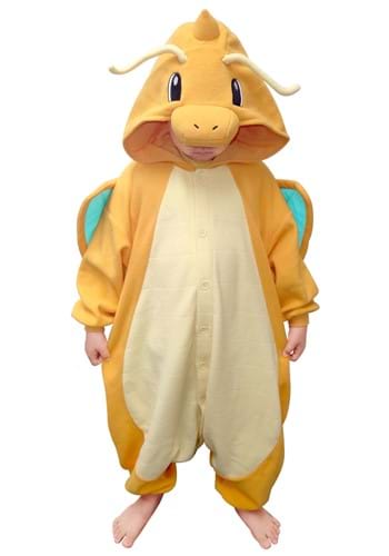 Pokemon Dragonite Kigurumi Costume Onesie for Kids