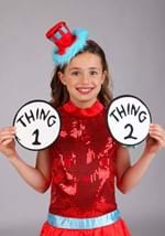 Dr Seuss Thing 1 2 Girls Costume Dress Alt 5