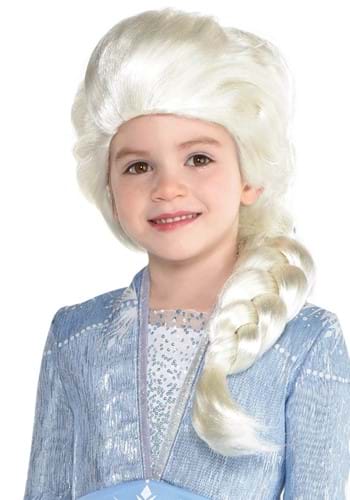Child Adult Disney Frozen Costume Elsa Wig