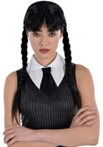 Womens Wednesday Costume Black Wig