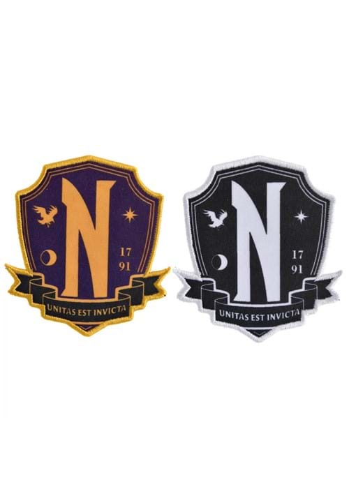 Netflix Wednesday Costume Iron On Patch Set